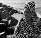 miki on rocks b&w.jpg